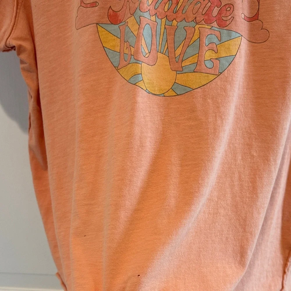 Exquisite Paradox for Anthro Radiate Love Graphic Tee - Orange - Picture 4 of 5